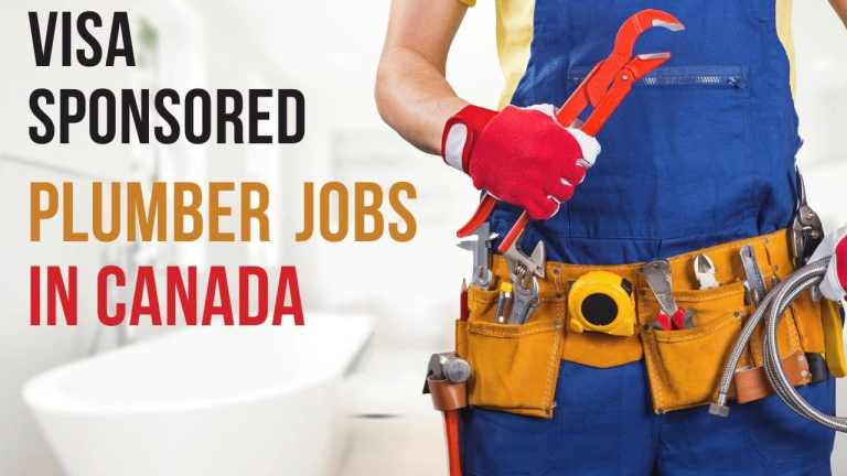 Plumber Job in Canada for Foreigners with VISA Sponsorship – APPLY NOW