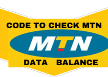 2023 latest code to check MTN Data Balance