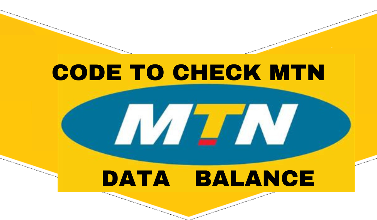 Code to check mtn data balance
