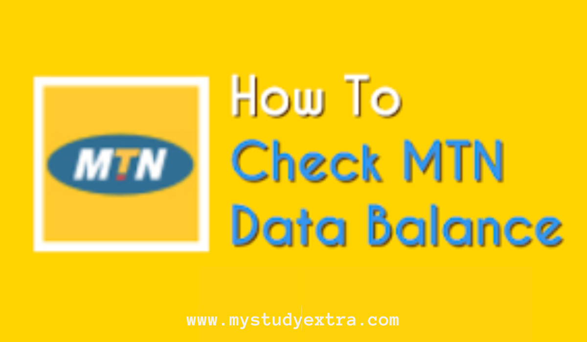 How to check mtn data balance